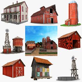 Farm buildings collection